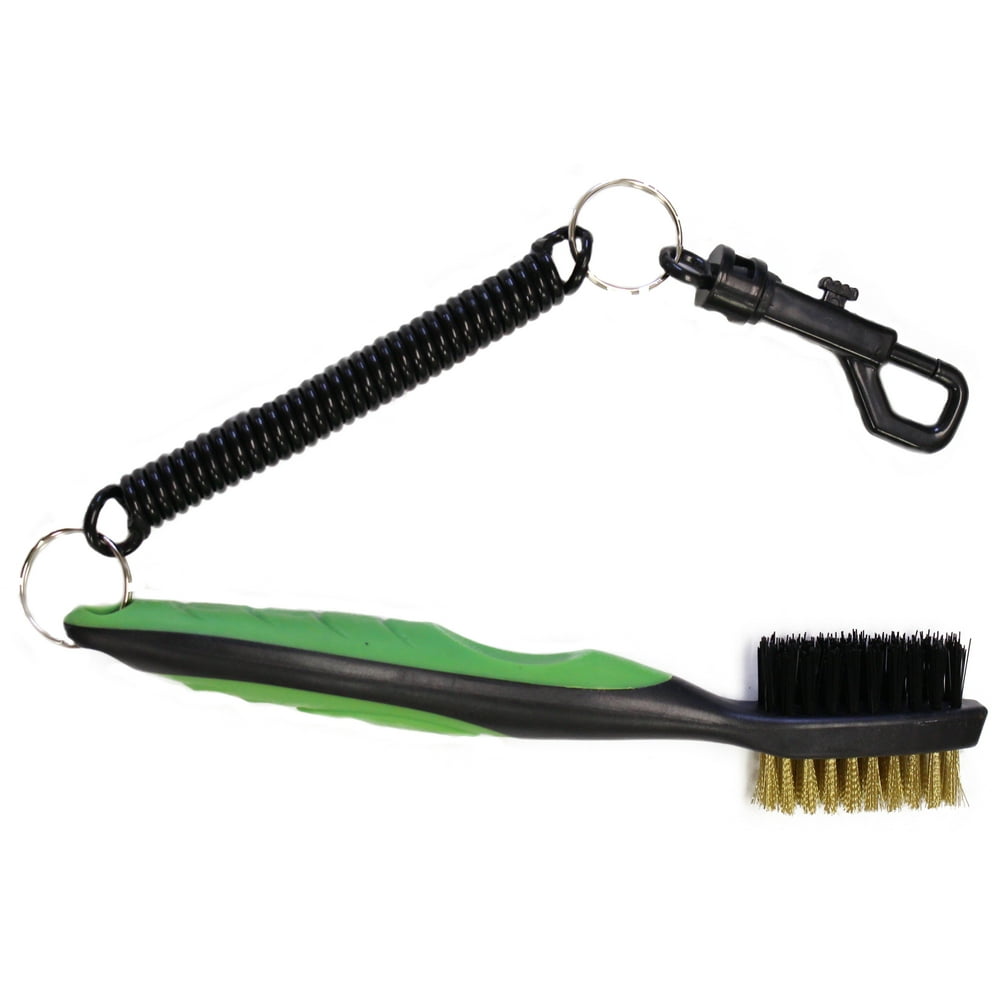 Player Supreme B2+ Dual Bristle Golf Club and Shoe Cleaning Brush