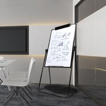 Dry Erase Board With Stand 40*28'' Whiteboard Double-Sided Magnetic Office Home
