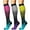 C, variant on YABCSAZ Compression Socks for Women Thigh High Socks Sport Cuts Crew Socks Graphic Colorful Comfort and Fatigue Relief, Best Support for Medical,Nursing,Running,Cycling,Athletic Socks Pack of 3