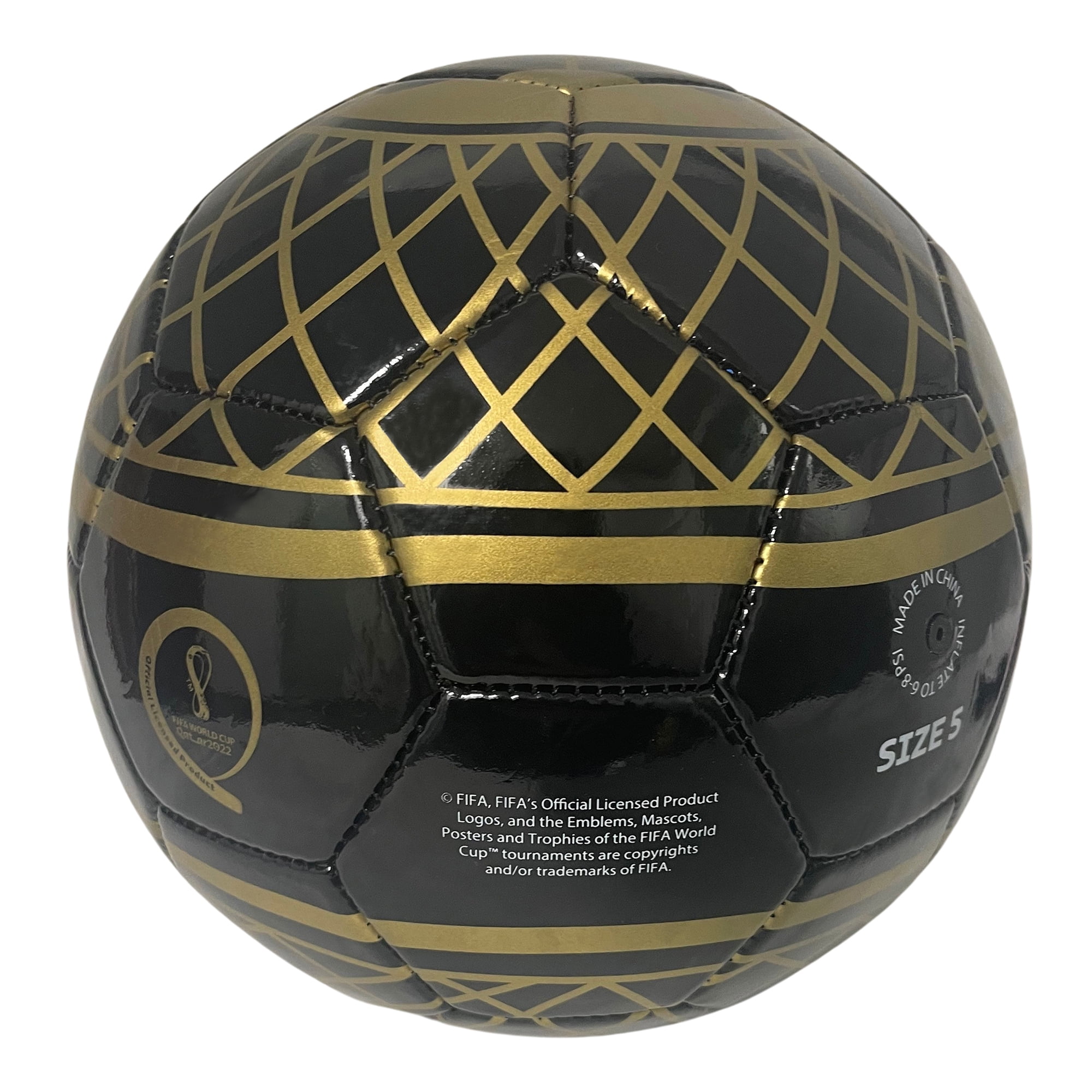 Economisch noodzaak Assortiment FIFA World Cup Soccer Ball Size 5, Platinum Print - Walmart.com