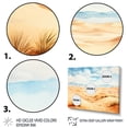 thumbnail image 3 of Designart "African Sand Dunes Desert Landscape I" Landscapes Framed Wall Art Decor - Global Yellow Desert Living Room Framed Canvas Art, 3 of 6