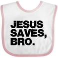 thumbnail image 3 of Inktastic Jesus Saves, Bro. Boys or Girls Baby Bib, 3 of 4