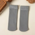 thumbnail image 4 of CSChome Mid-calf Socks Unisex Thermal Mid-Tube Socks - Thick Soft Plush Solid Color Elastic Non-Slip Knitted, 4 of 7