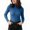Navy, variant on Vivianyo HD Women's Fitted Turtleneck Rib Knit Pullover Sweater, Fall Winter Slim Stretch Long Sleeve Top for Women Office Layering Daily Wear, Free Size