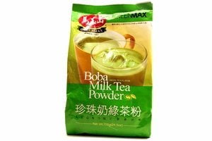 NineChef Bundle - GREENMAX Boba Milk Tea Powder 24.5 Ounce + 1 NineChef ChopStick