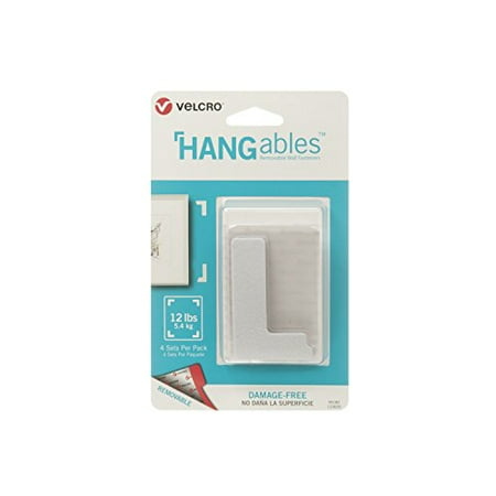 

VELCRO Brand HANGables | Removable Wall Fasteners | Without Your Walls | Hang frames Create Wall Sets Pack | Corners