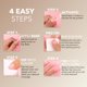 thumbnail image 2 of Paquete de 8 diademas de spa, diadema de maquillaje de lana coral, diadema cosmética para lavar la cara, diademas con lazo para ducha, diademas de tela de rizo para mujeres, banda para el cabello faci, 2 of 3