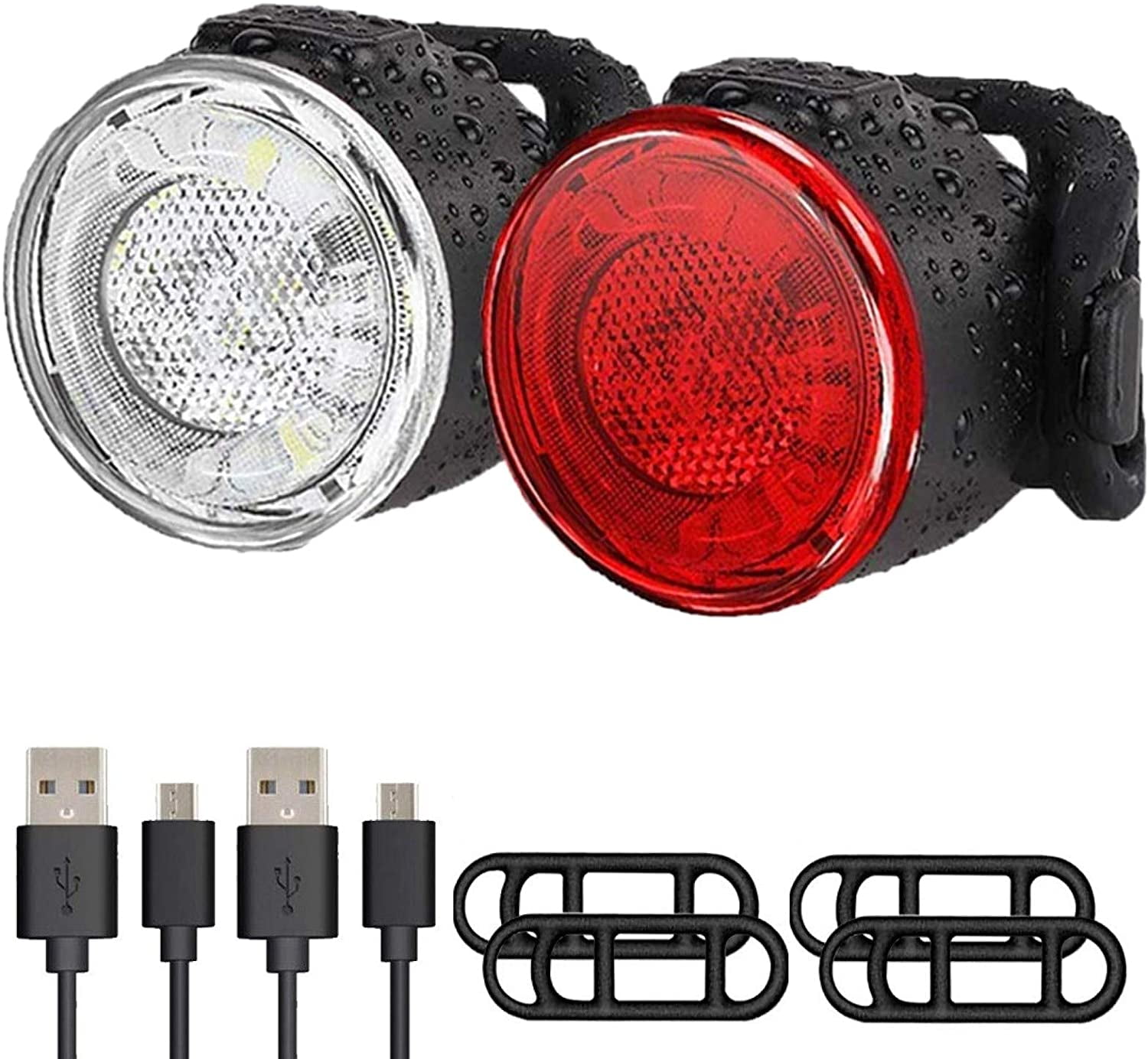 Bead Looms Bike Headlight Black Waterproof High Lumen Ourdoor Cycling