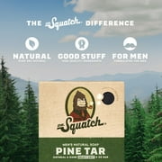 Dr. Squatch Mens Bar Soap, Natural Bar Soap for Men, Pine Tar, 5 Oz
