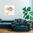thumbnail image 2 of Wynwood Studio Canvas Pastel Fleur Perfume Fashion and Glam Perfumes Wall Art Canvas Print Pink Pastel Pink 30x30, 2 of 3