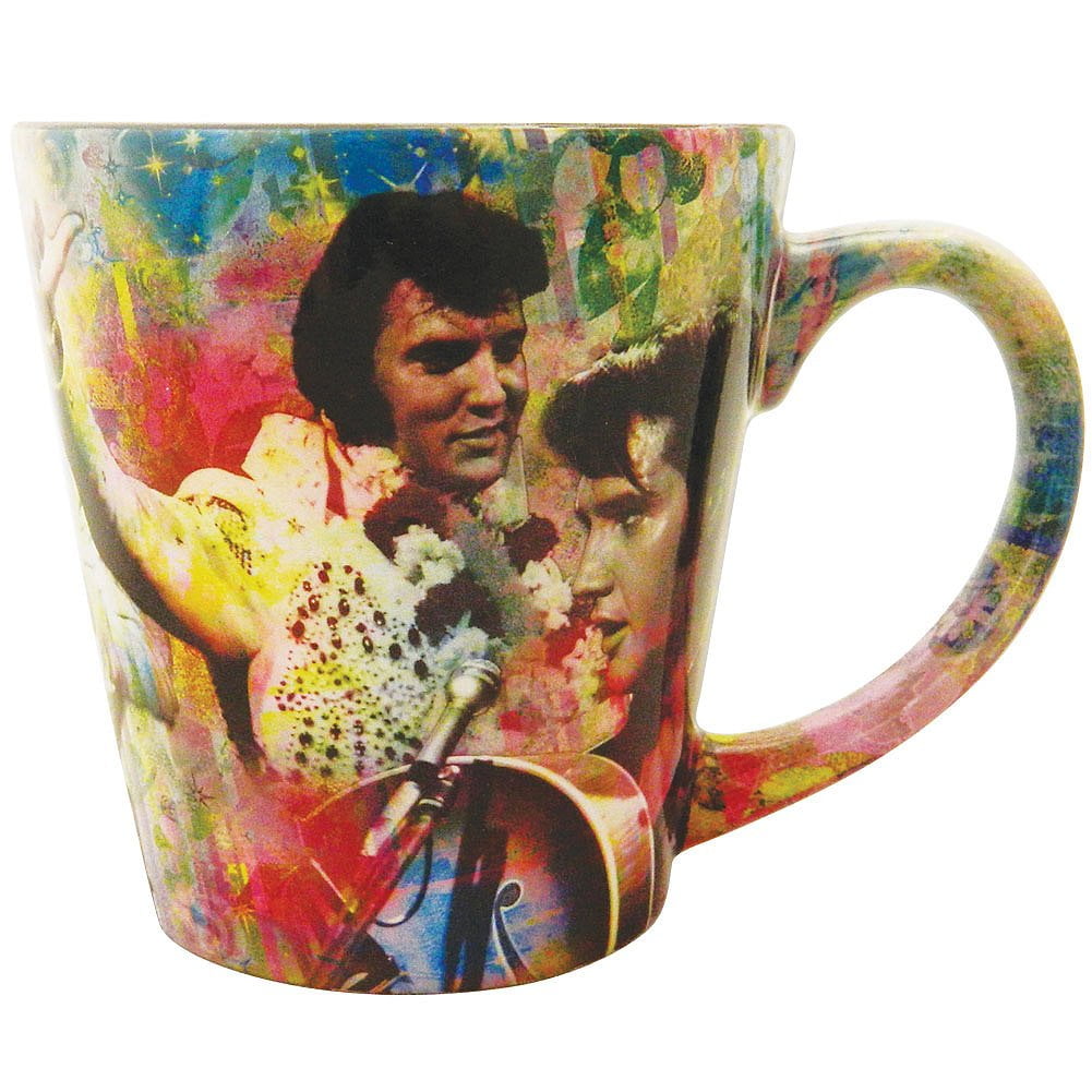 Midsouth Products Elvis Presley Steel Thermo Travel Mug with Blue Sweater