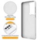 thumbnail image 3 of Para Samsung Galaxy S26 Ultra 5G Case (Compatible With MagSafe) With Invisible Magnetic O-Ring Stand Military-Grade Shockproof Phone Case,White,For Galaxy S26 Ultra 5G, 3 of 7