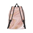 thumbnail image 7 of Easygd Rose Gold Glitter Splatter Canvas Backpack: Stylish, Lightweight, and Versatile with Large Capacity and Adjustable Straps –, 7 of 7