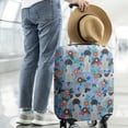 thumbnail image 2 of German Shorthaired Pointer Dog and Flower Luggage Cover Fashion Suitcase Cover Baggage Covers Fit 25-28 Inch Luggage (Go Travel), 2 of 5
