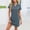 *Blue, variant on ClodeEU Womens Collared Short Sleeve Dress,Casual Stretch Athletic Active Mini Dresses Black,Womens Plus M