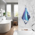 thumbnail image 6 of Abstract Beautiful Ocean Cotton Face Towels Absorbent Hand Towel Soft Bathroom Towel for Kitchen Hotel Decoration, 6 of 7