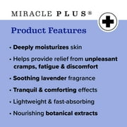 Miracle Plus Magnesium Leg Cramp Relief Cream, 8 Oz