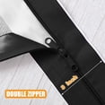 thumbnail image 3 of Cinta con Cremallera para Puerta Tigeen 4 Rollos Heavy Duty 7,6 cm x 2,13 m Nylon, 3 of 7