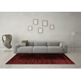 thumbnail image 3 of Ahgly Company Indoor Rectangle Abstract Red Modern Area Rugs, 4' x 6', 3 of 4