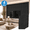 Gray Oak, variant on Yeslife 4 pcs Wood Slat Acoustic Wall Panels, 11.81 in x 23.62 in, Oak MDF, 3D Decorative Sound-Absorbing Panels for Interior Walls, 7.7 sq ft