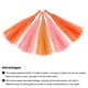 thumbnail image 4 of 30 Piezas de Guirnalda de Flecos Rosa Claro, Naranja Brillante, Naranja Oscuro con Cuerda para Decoración de Bodas y Fiestas de Cumpleaños, 4 of 7