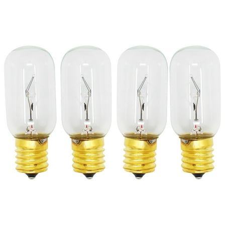 4 Pack Replacement Light Bulb For Kenmore Sears 72185032010 Microwave Compatible Kenmore Sears 6912w1z004b Light Bulb Walmart Canada