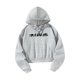 thumbnail image 4 of La caída simple casual del suéter del cordón de las sudaderas con capucha de las mujeres viste la manga larga de los suéteres SG, 4 of 8