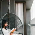 thumbnail image 4 of OULII Hammock Chair Spring Set Galvanized Iron For Home Installation Garden 1 Set 8.7X1.8X1.8In Silver, 4 of 8