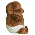 thumbnail image 3 of Dough Babies 14 Inch Chubby Plush Doll - Mocha Munchkin Baby Boy, 3 of 4