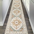 thumbnail image 3 of 2 x10ft Washable Hallway Runner Rugs, Non-Slip Soft Kitchen Rug Runner Laundry Room Rug, Vintage Floor Runner for Kitchen Entryway Laundry Room, 3 of 8