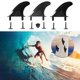 thumbnail image 5 of 3 Aletas Surf Blandas para Tabla Surf Softboard Stand Up Paddle Board Accesorios, 5 of 6