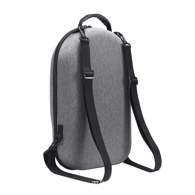 Monstrate Bolsa de almacenamiento de gafas de realidad Virtual de Material compuesto, asa de elevación con cremallera, bolsa portátil de gran capacidad Electrónica Gris