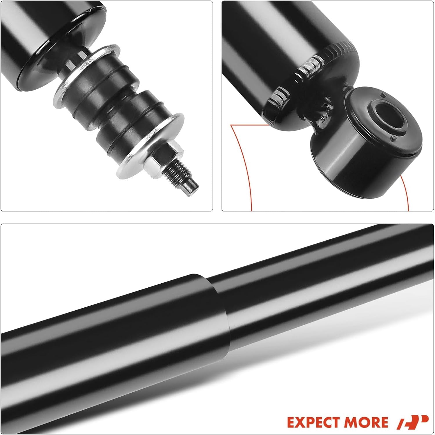 A-Premium Front Pair (2) Shock Absorber Compatible with Acura SLX 1996-1999 & Isuzu Trooper 1992-2002, VehiCROSS 1999-2001, Driver and Passenger Side