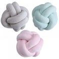 thumbnail image 4 of Decorative Knot Ball Pillow Cushion Soft Plush Toy Throw Pillow for Car Sofa Girlfriends Playing, 4 of 8