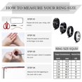 thumbnail image 4 of Guardurnaity 4pcs Stainless Steel Men Rings Dressing Fingers Male Simple Style Accessories Ornament Set Rings Jewelry Decor Hand Ropa, zapatos y accesorios Miscelánea No.2, 4 of 6