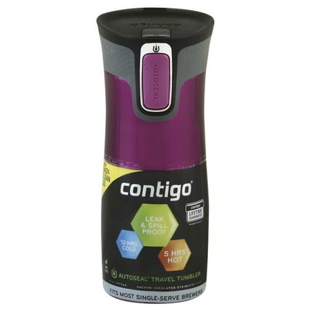 - Contigo 16 oz. Autoseal West Loop Vacuum-Insulated Stainless Steel Travel Mug with Easy-Clean Lid, Radiant Orchid