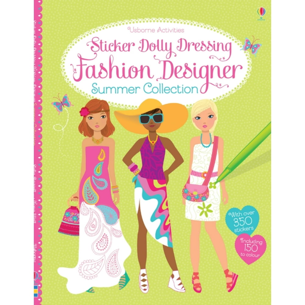 Sticker Dolly Dressing Fashion Designer Summer Collection (Usborne