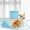 blue, variant on SQDWYGUO Pet Toilet Training Pads 100Count Disposable Puppy Pee Pads 18" x 13" for Dogs, Ultra Absorbent|Quick Dry|Leak-Proof Pet Potty Pads for Dog, Cat, Rabbits and Guinea Pigs,blue