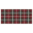 thumbnail image 2 of Ayprnig Red Plaid Rug Entry Rug, Front Door Mat, Small Washable Indoor Outdoor Mats, Non-Slip, Doormats for Front Porch, Kitchen, Farmhouse, Living Room, Entryway Decor 31.4 x 19.7 Inch, 2 of 9