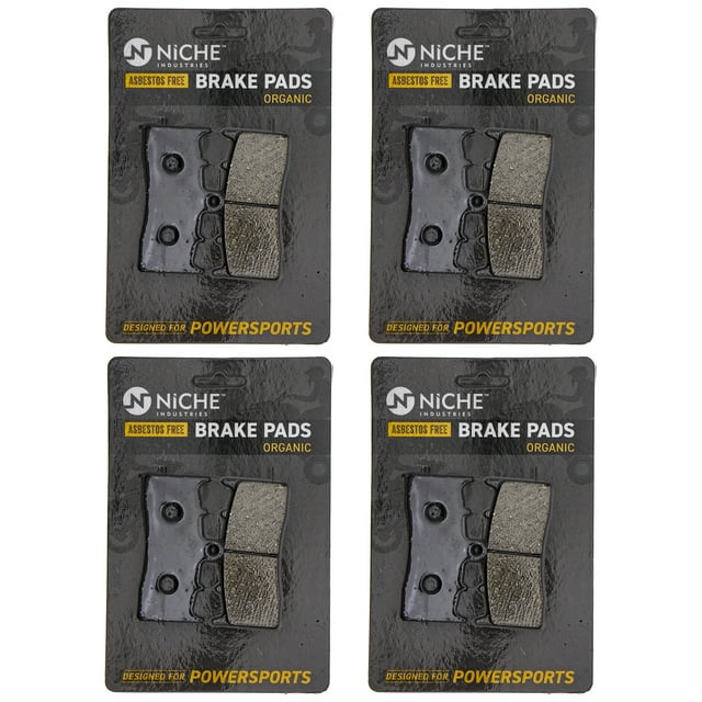 Niche Front Brake Pad Set for BMW R1150GS Organic Motorcycle 4 Pack 519-KPA2545D