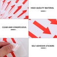 thumbnail image 5 of 500Pcs Red Arrow Stickers Clear Adhesive Upward Direction Labels for Shipping, Organization, Printable for Easy Identification, 5 of 6