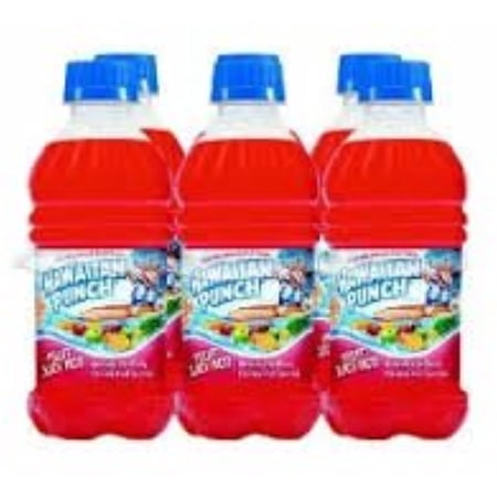 Hawaiian Punch Juicy Red 6 Pack 10 Oz Bottles