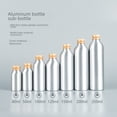 thumbnail image 3 of Botella de aluminio tapa de aluminio 40-250ml Tóner Limpiador cosmético Agente de limpieza de automóviles Sub-botella lata de aluminio, 3 of 5
