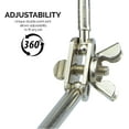 thumbnail image 4 of NEIKO 01902 Adjustable Helping Hand with Magnifying Glass, Third Hand Solder Aid, Soldering Wire Station Stand with Dual Alligator Clips & a Heavy Base, Beading & Jewelry Making Tools, Solder Holder, 4 of 7