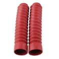 thumbnail image 2 of DEWIN Motorcycle Gators - Front Fork Cover Motorcycle Front Fork Cover Gaiters Gators Boots Shock Damping Dust Cover 205x42mm Red, 2 of 8