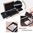 thumbnail image 3 of Estuche de maquillaje FRENESSA Professional Rolling con cajones en oro rosa, 3 of 7