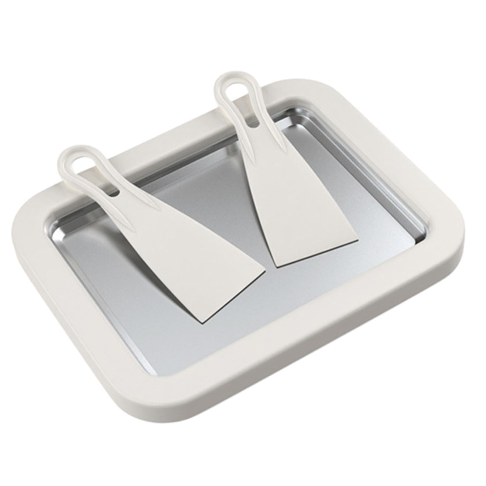 Fiocias Ice Cream Maker Pan Multifunctional DIY Yogurts Machine Kitchenware Yogurt Maker white