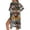 Multicolor-Highland Cattle Sunflower Aztec Cow, variant on SCRAWLGOD Skull Rose Butterfly Print Women's Swimsuit Coverup Summer Swimsuit Cover Up Long Lightweight Beach Cover Up