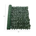thumbnail image 4 of Valla de hoja verde artificial Paisajismo Valla de hoja verde Red Decoración de jardín (C) Likrtyny Libre de BPA, 4 of 8