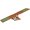 Orange, variant on Wooden Dog Agility Seesaw for Training and Exercise, Gray